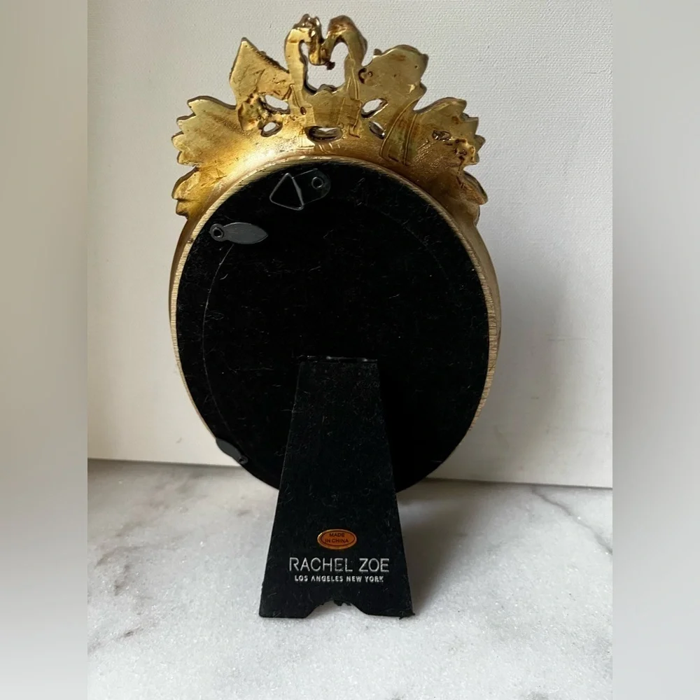 Rachel Zoe Ornate Gold Oval Frame